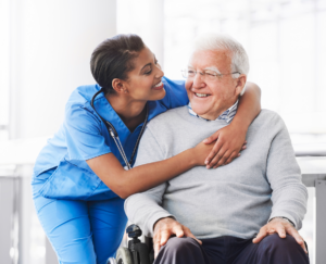 Caregiver and Patient